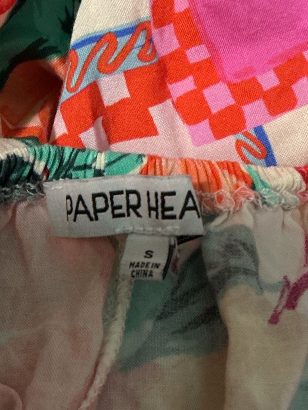 Paper Heart Fruit Patchwork High Low Maxi Dress - Picture 3 of 11
